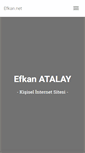 Mobile Screenshot of efkan.net
